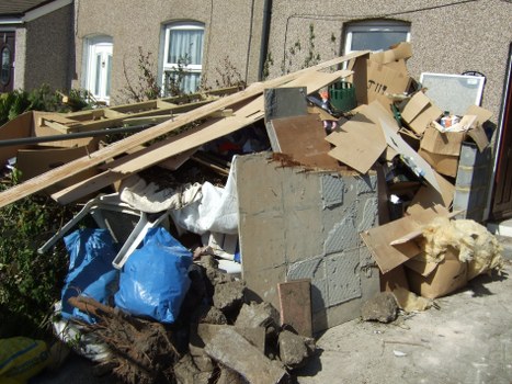 Professional furniture disposal services in action